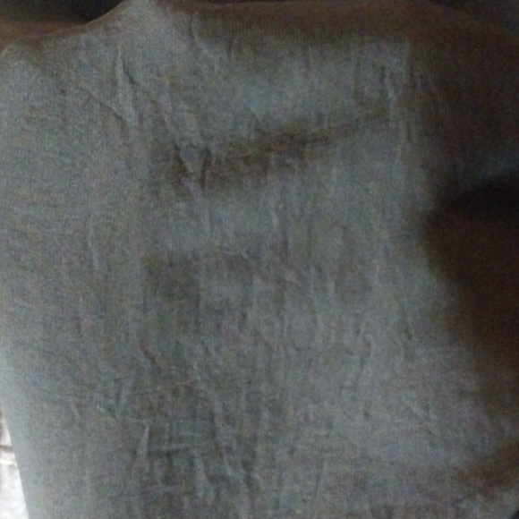 Black MuMu Maxi Dress- Black Slip with Maxi Dress Transparent Satin Scoop Back M - Picture 8 of 8